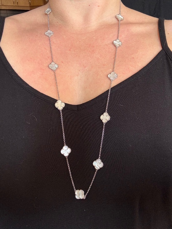 Jewelry - Sterling Silver Clover Necklace